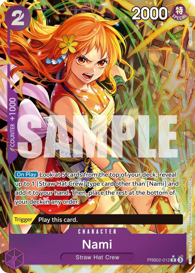 Image for Nami (Alternate Art) (PRB02-012) (Premium Booster -The Best- Vol. 2) - One Piece Card Game