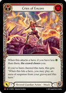 Image for Cries of Encore (SUP012) - Flesh and Blood TCG