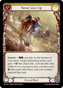 Image for Never Give Up (SUP026) - Flesh and Blood TCG