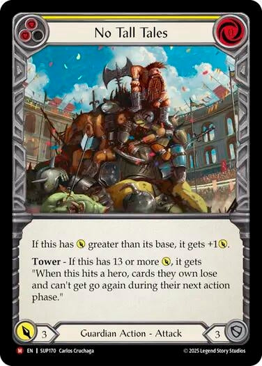 Image for No Tall Tales (SUP170) - Flesh and Blood TCG
