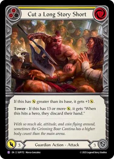 Image for Cut a Long Story Short (SUP172) - Flesh and Blood TCG