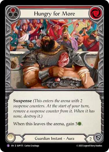 Image for Hungry for More (SUP175) - Flesh and Blood TCG