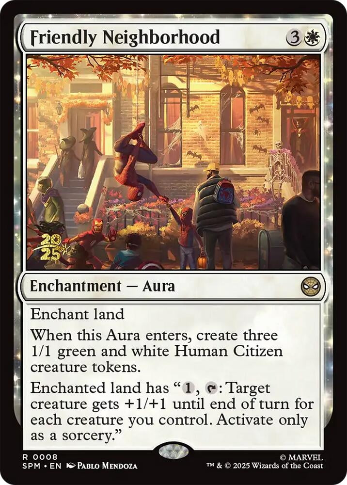 Friendly Neighborhood (8) (Prerelease Cards)