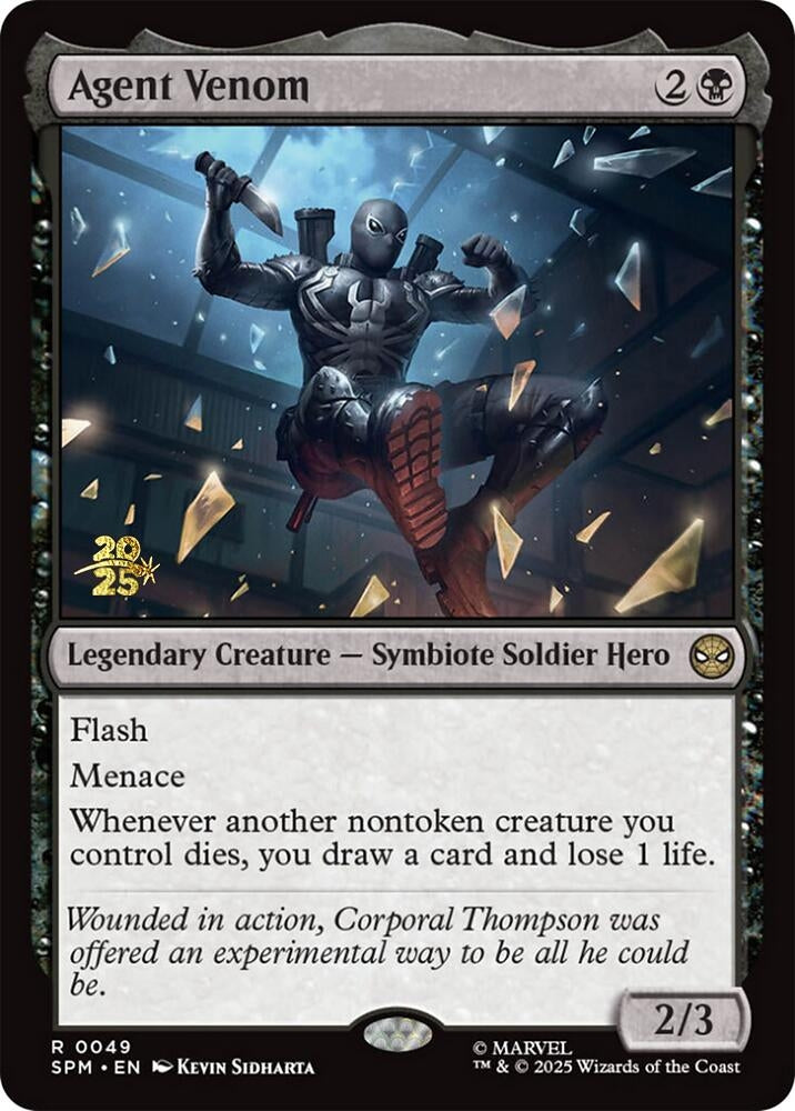 Image for Agent Venom (49) (Prerelease Cards) - Magic: The Gathering