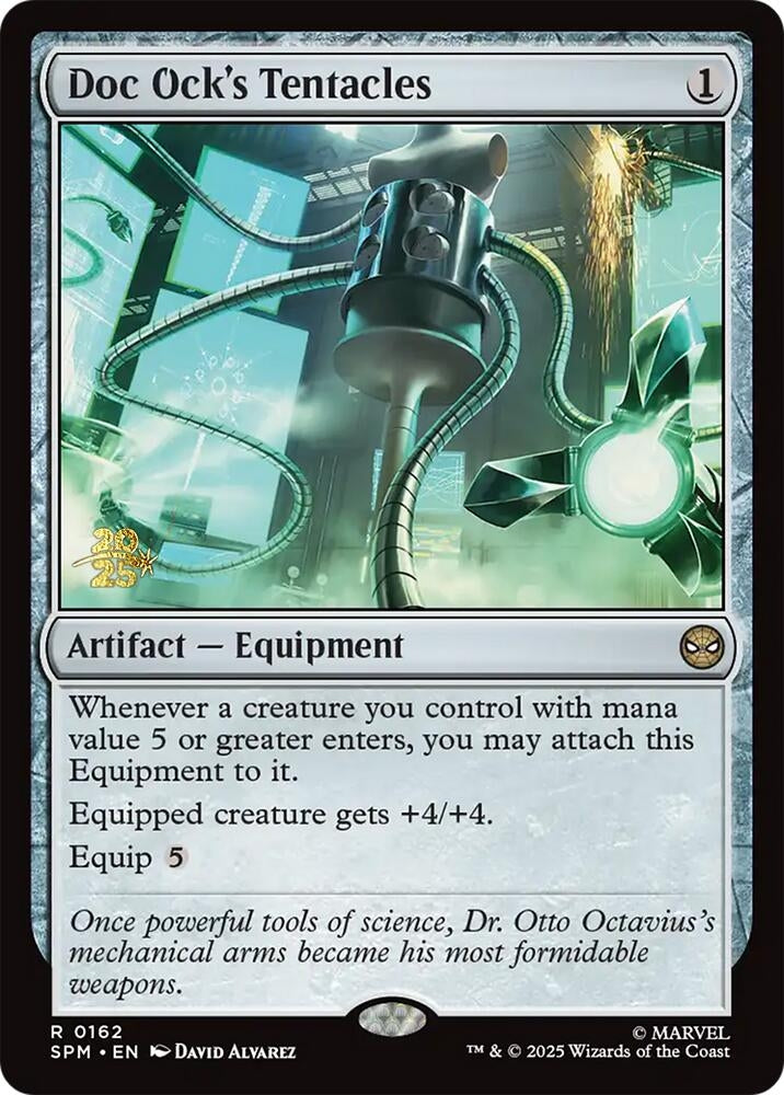 Image for Doc Ock's Tentacles (162) (Prerelease Cards) - Magic: The Gathering