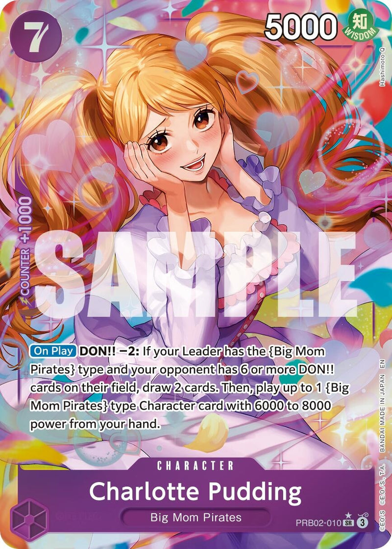 Image for Charlotte Pudding - PRB02-010 (Alternate Art) (PRB02-010) (Premium Booster -The Best- Vol. 2) - One Piece Card Game