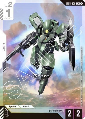 Image for Graze (C+) (ST05-009) (Starter Deck 05: Iron Bloom) - Gundam Card Game