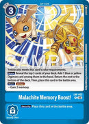 Image for Malachite Memory Boost! (LM-052 P) (Limited Card Pack -Another Knight-) (LM-07) - Digimon Card Game