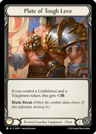 Image for Plate of Tough Love (SUP011) - Flesh and Blood TCG