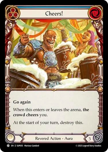 Image for Cheers! (SUP055) - Flesh and Blood TCG