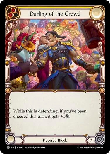 Image for Darling of the Crowd (SUP061) - Flesh and Blood TCG