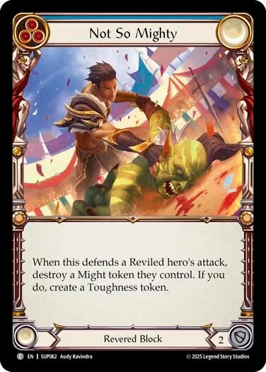 Image for Not So Mighty (SUP062) - Flesh and Blood TCG
