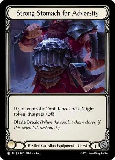 Image for Strong Stomach for Adversity (SUP073) - Flesh and Blood TCG