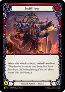 Image for Instill Fear (Red) (SUP107) - Flesh and Blood TCG