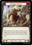 Image for Strongest Survive (Red) (SUP135) - Flesh and Blood TCG