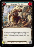 Image for Strongest Survive (Blue) (SUP137) - Flesh and Blood TCG