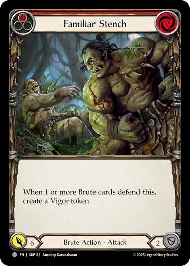 Image for Familiar Stench (SUP142) - Flesh and Blood TCG