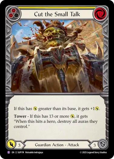 Image for Cut the Small Talk (SUP174) - Flesh and Blood TCG