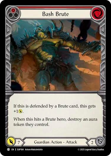 Image for Bash Brute (SUP184) - Flesh and Blood TCG