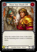 Image for Shoot Your Mouth Off (Blue) (SUP191) - Flesh and Blood TCG