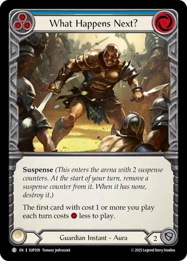Image for What Happens Next? (SUP209) - Flesh and Blood TCG