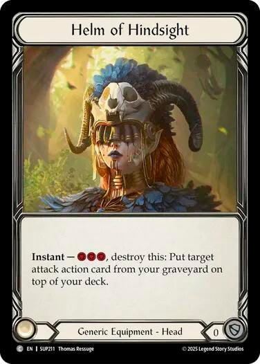 Image for Helm of Hindsight (SUP211) - Flesh and Blood TCG