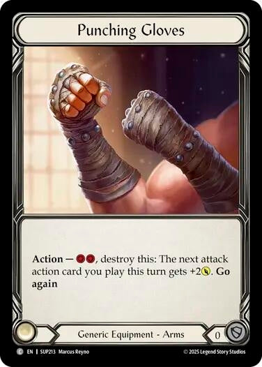 Image for Punching Gloves (SUP213) - Flesh and Blood TCG