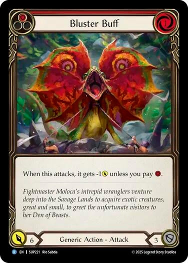 Image for Bluster Buff (SUP221) - Flesh and Blood TCG