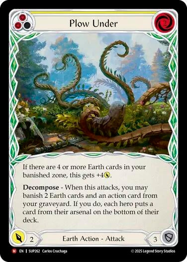 Image for Plow Under (SUP262) - Flesh and Blood TCG