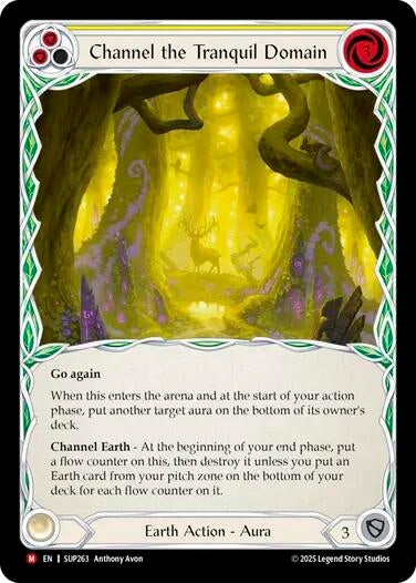 Image for Channel the Tranquil Domain (SUP263) - Flesh and Blood TCG