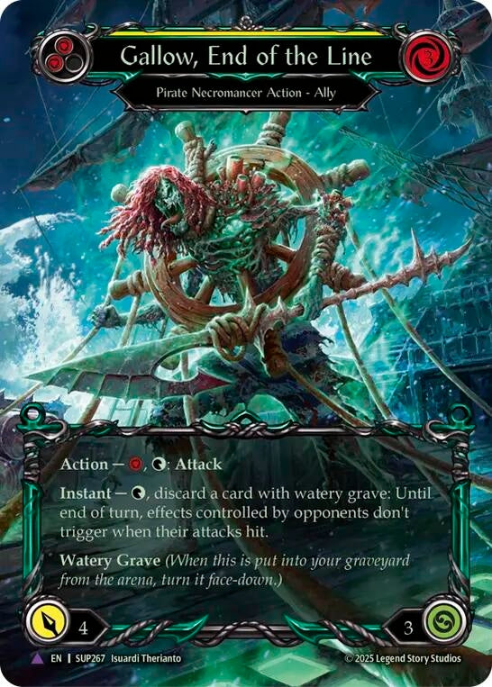 Image for Gallow, End of the Line (Marvel) (SUP267) - Flesh and Blood TCG