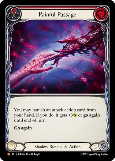 Image for Painful Passage (SUP269) - Flesh and Blood TCG
