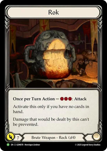 Image for Rok (GEM078) (GEM Pack 3) - Flesh and Blood TCG