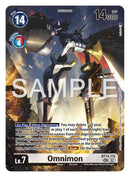 Image for Omnimon (BT13-112 SEC) - Digimon Card Game