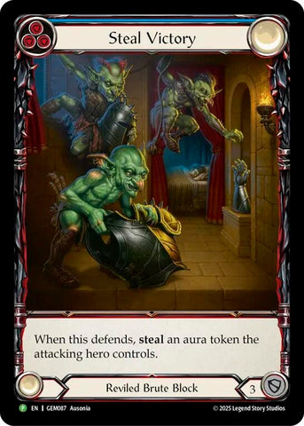 Image for Steal Victory (GEM087) (GEM Pack 3) - Flesh and Blood TCG