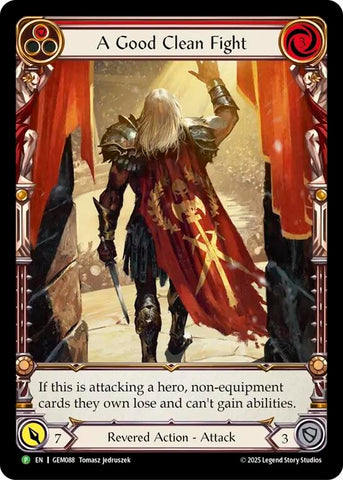 Image for A Good Clean Fight (GEM088) (GEM Pack 3) - Flesh and Blood TCG