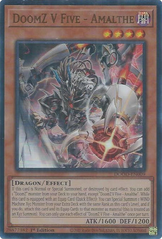 Image for DoomZ V Five - Amalthe (DOOD-EN009) (Doom of Dimensions) - YuGiOh