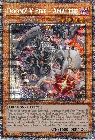Image for DoomZ V Five - Amalthe (Starlight Rare) (DOOD-EN009) (Doom of Dimensions) - YuGiOh