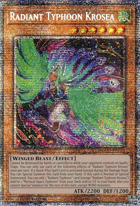 Image for Radiant Typhoon Krosea (Starlight Rare) (DOOD-EN015) (Doom of Dimensions) - YuGiOh