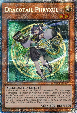 Image for Dracotail Phryxul (Starlight Rare) (DOOD-EN023) (Doom of Dimensions) - YuGiOh