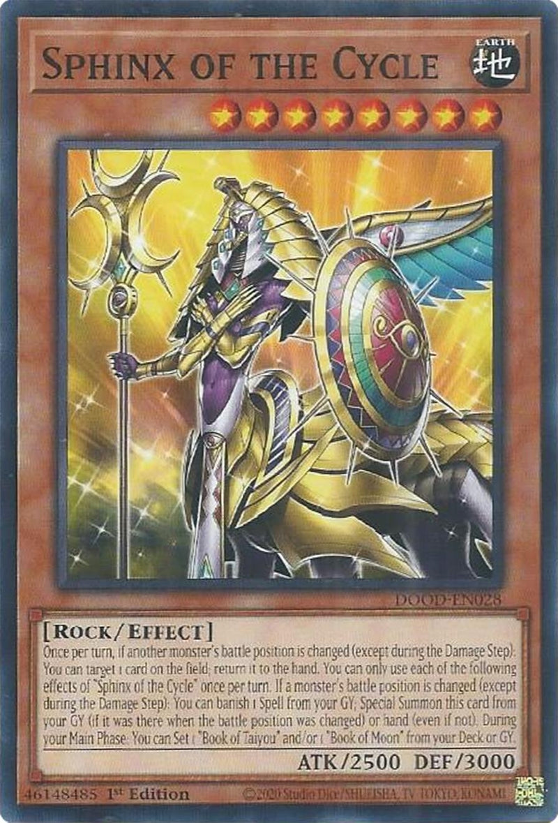 Image for Sphinx of the Cycle (DOOD-EN028) (Doom of Dimensions) - YuGiOh