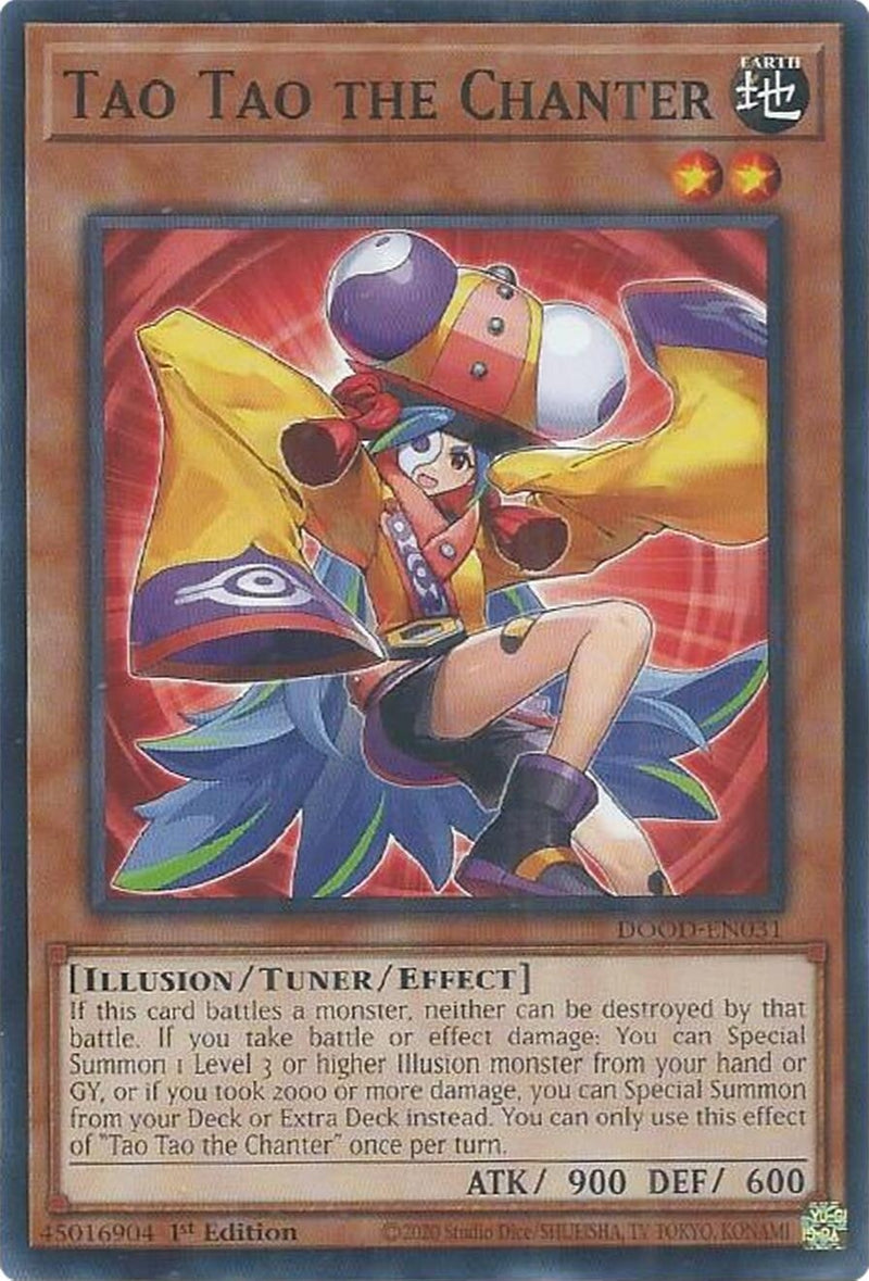 Image for Tao Tao the Chanter (DOOD-EN031) (Doom of Dimensions) - YuGiOh