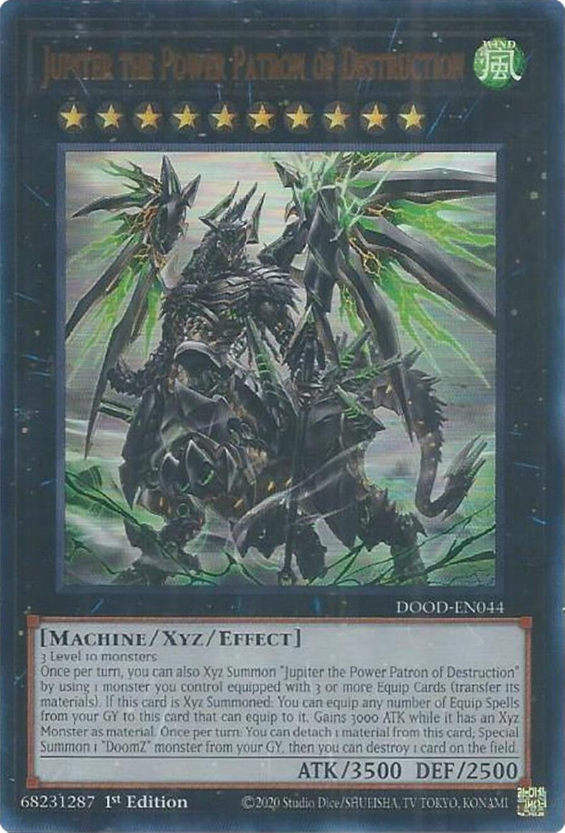 Image for Jupiter the Power Patron of Destruction (DOOD-EN044) (Doom of Dimensions) - YuGiOh