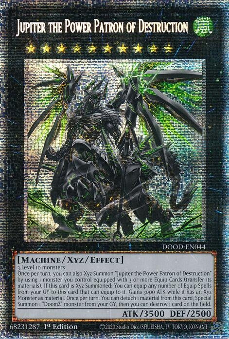 Image for Jupiter the Power Patron of Destruction (Starlight Rare) (DOOD-EN044) (Doom of Dimensions) - YuGiOh