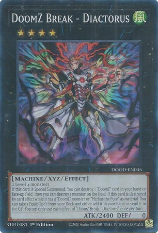 Image for DoomZ Break - Diactorus (DOOD-EN046) (Doom of Dimensions) - YuGiOh