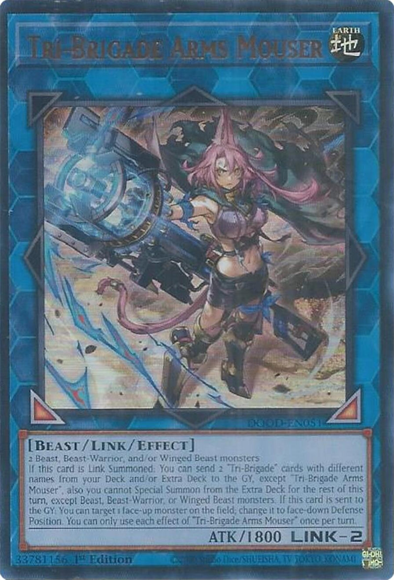 Image for Tri-Brigade Arms Mouser (DOOD-EN051) (Doom of Dimensions) - YuGiOh