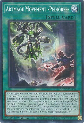 Image for Artmage Movement -Pedigree- (DOOD-EN060) (Doom of Dimensions) - YuGiOh