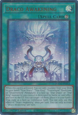 Image for Draco Awakening (DOOD-EN064) (Doom of Dimensions) - YuGiOh