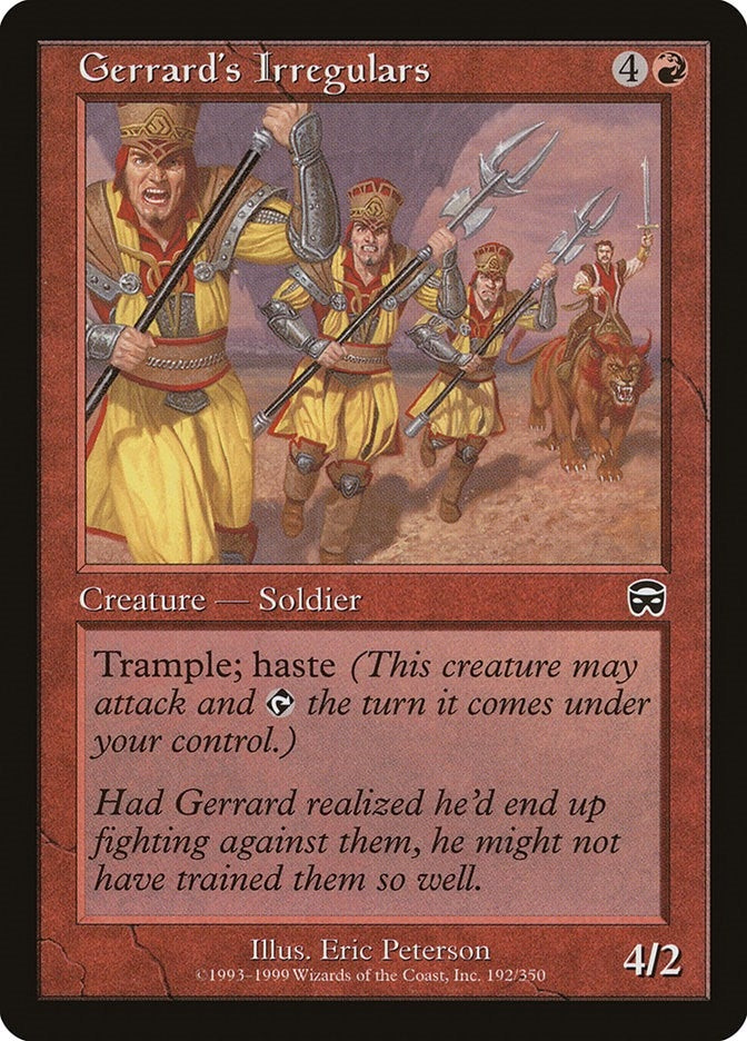 Gerrards Irregulars (192) [MMQ]