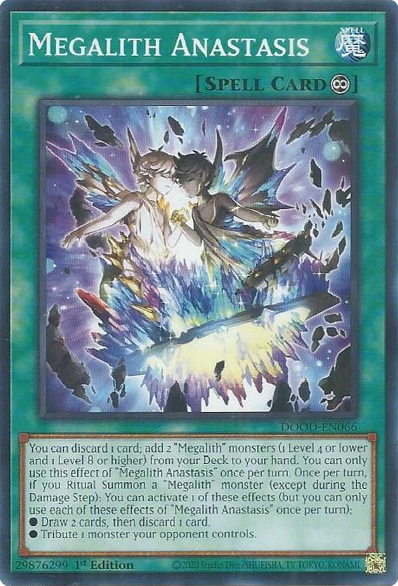Image for Megalith Anastasis (DOOD-EN066) (Doom of Dimensions) - YuGiOh